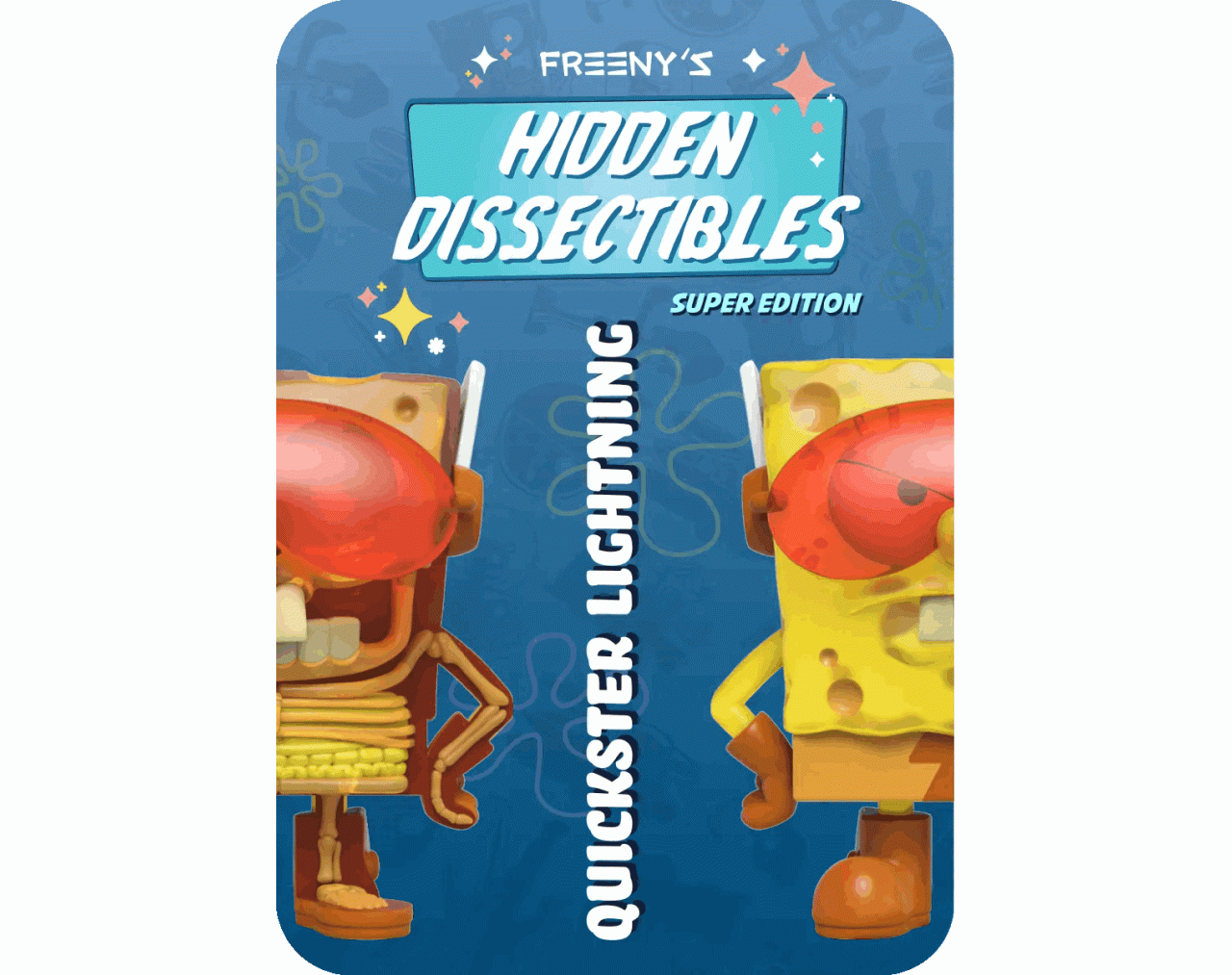 Spongebob Squarepants Hidden Dissectibles (Cajita sorpresa) - Mighty Jaxx Blind Box Super Edition