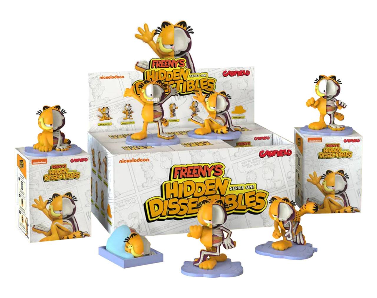 Garfield Hidden Dissectibles (Cajita sorpresa) - Mighty Jaxx Blind Box Series One