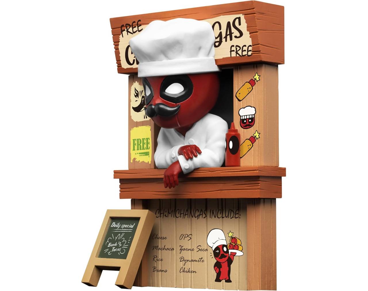 Deadpool (Cajita sorpresa) - Marvel Action Hero Series YuMe Hero Box Blind Box