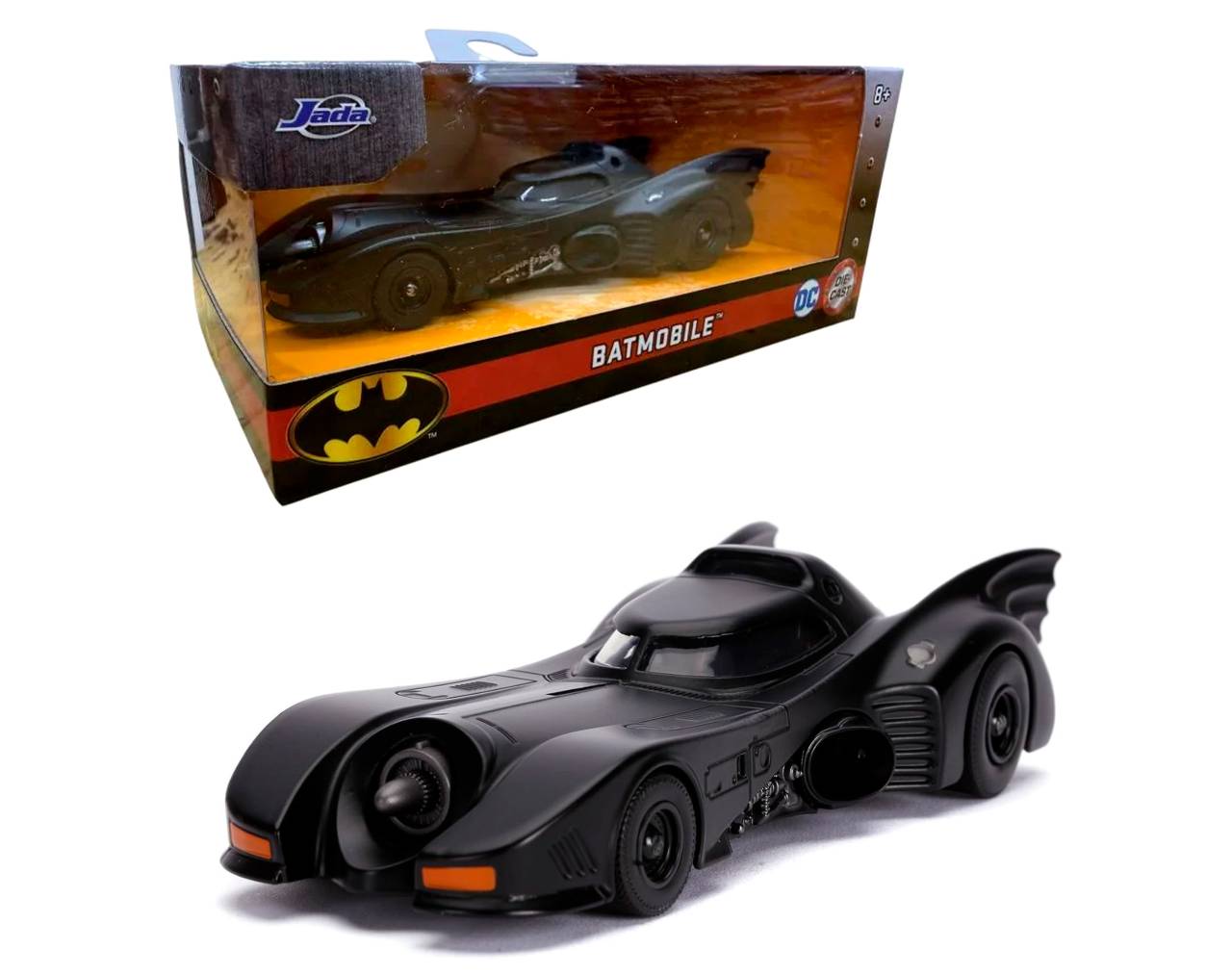 Batmobile (1989) Escala 1:32 - Batman - Die-Cast Jada Toys
