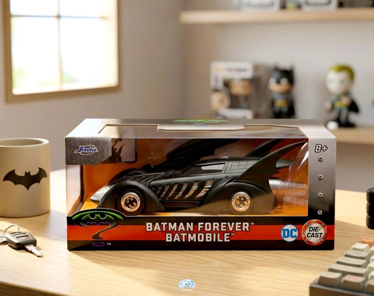 Batmobile (Batman Forever) Escala 1:32 - Batman Forever - Die-Cast Jada Toys