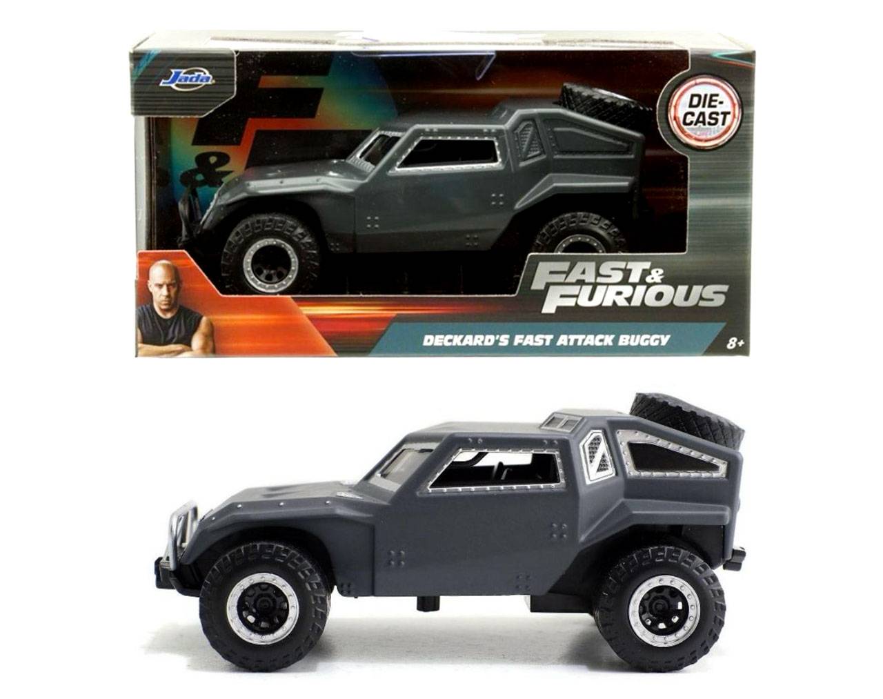 Deckard Shaw's Fast Attack Buggy  Escala 1:32 - Fast and Furious 7- Die-Cast Jada Toys
