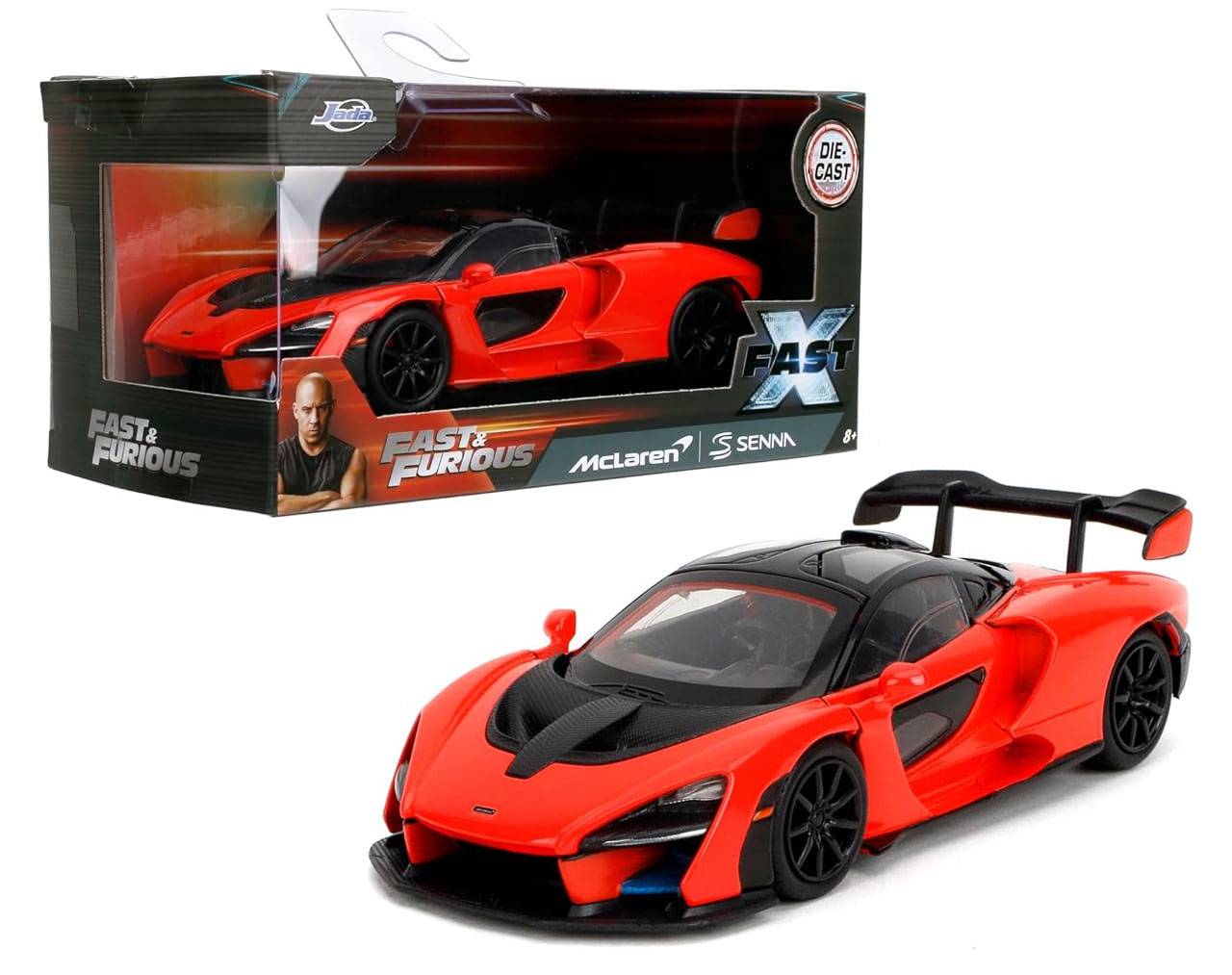 McLaren Senna  Escala 1:32 - Fast and Furious - Die-Cast Jada Toys