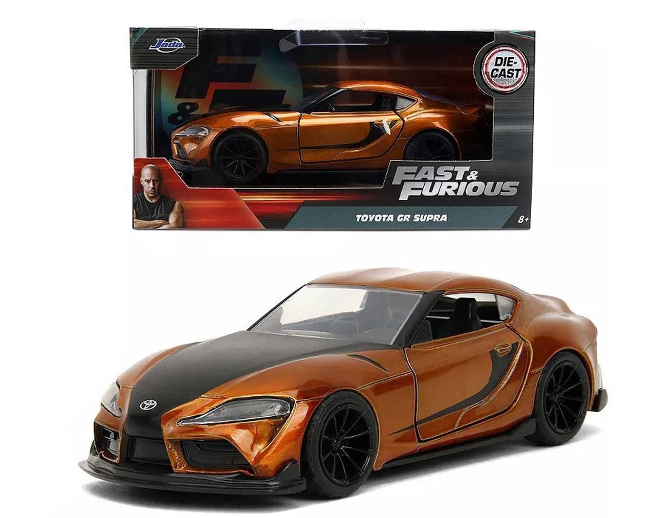 Toyota GR Supra (Metallic) Escala 1:32 - Fast and Furious - Die-Cast Jada Toys