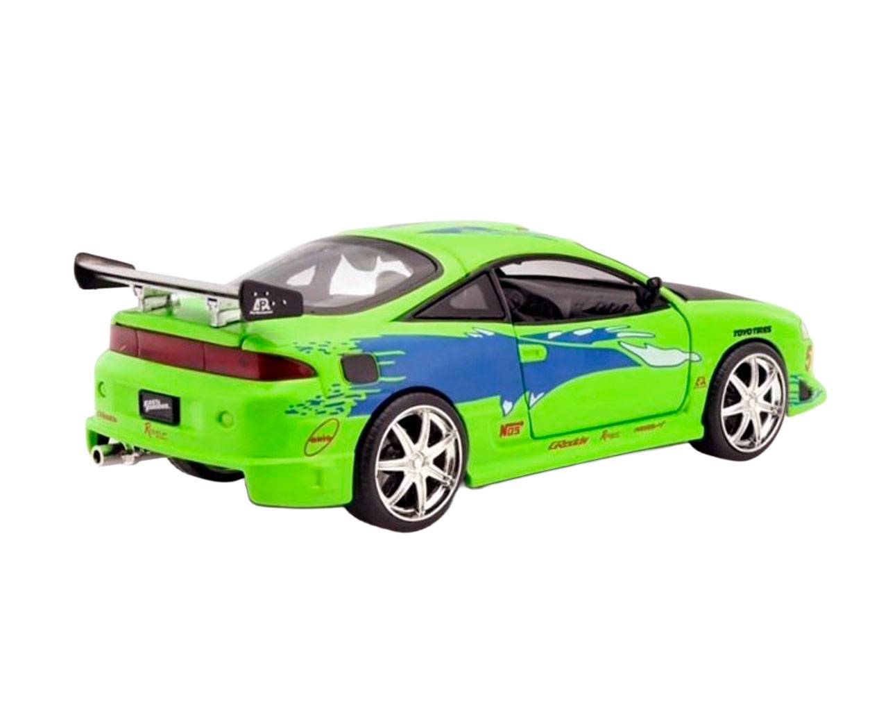 Brian's Mitsubishi Eclipse Escala 1:24 - Fast and Furious - Die-cast Jada Toys