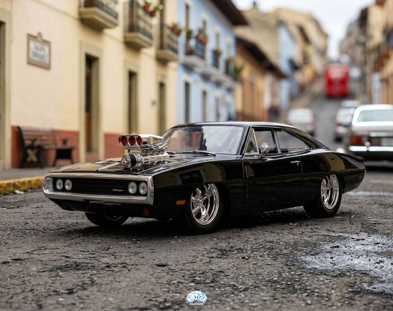 1970 Dodge Charger Escala 1:24 - Fast and Furious - Die-cast Jada Toys