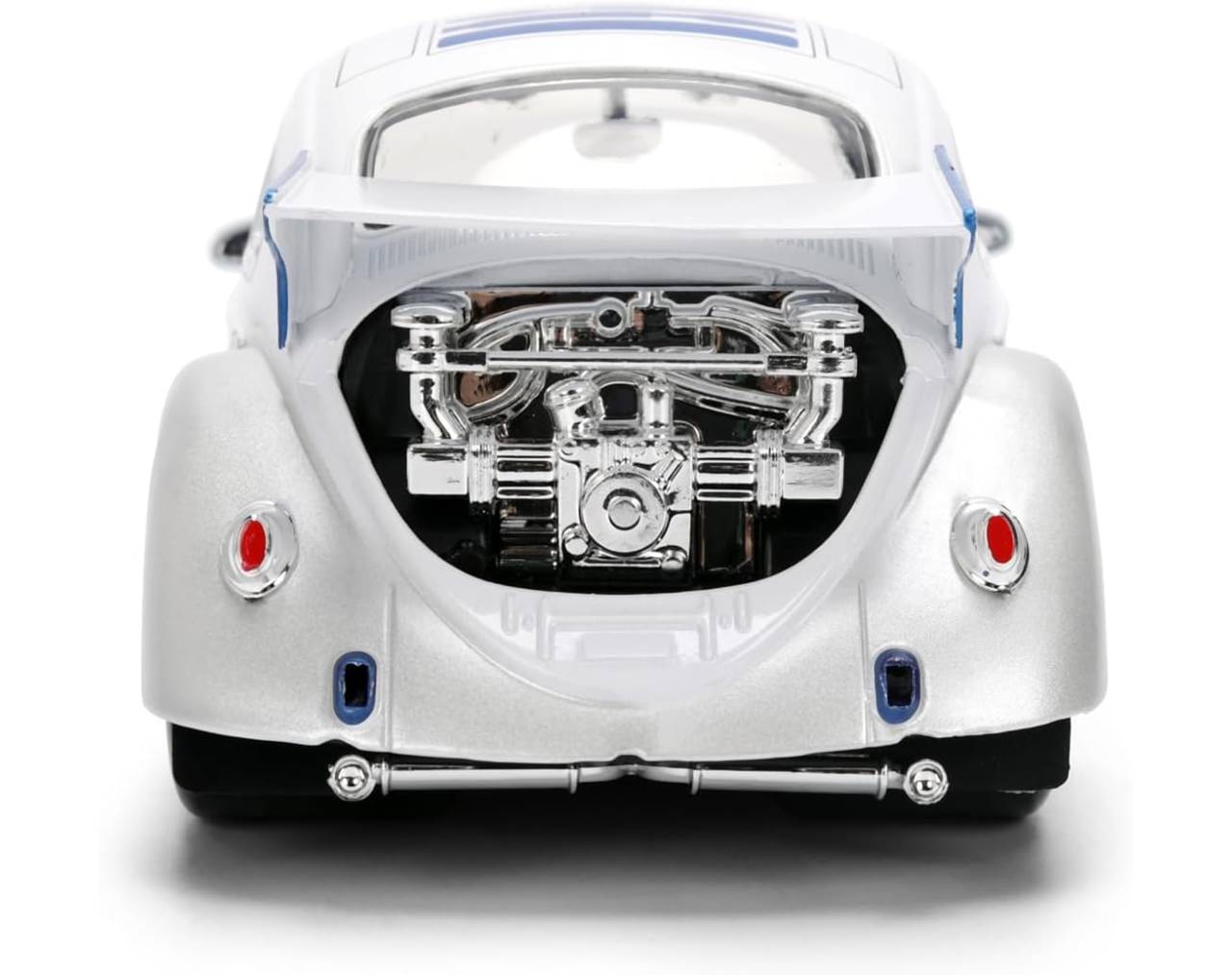 R2-D2 & 1959 Volkswagen Drag Beetle Escala 1:24 - Star Wars - Die-Cast Jada Toys