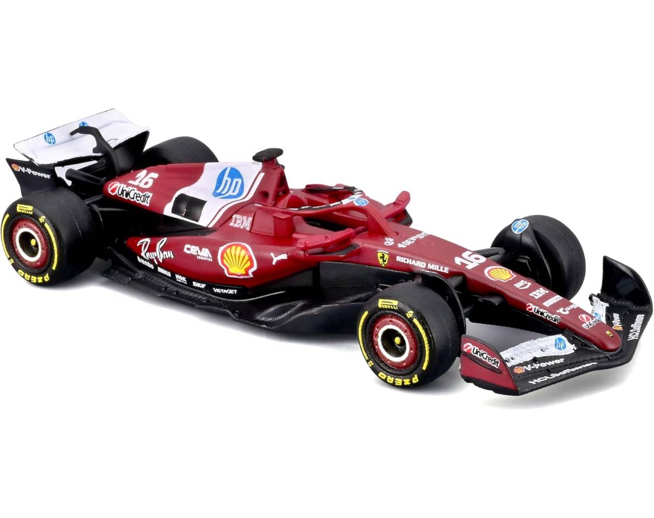 Ferrari SF-25 16 Charles Leclerc Escala (2025) 1:64 - Formula Racing - Die-Cast Burago