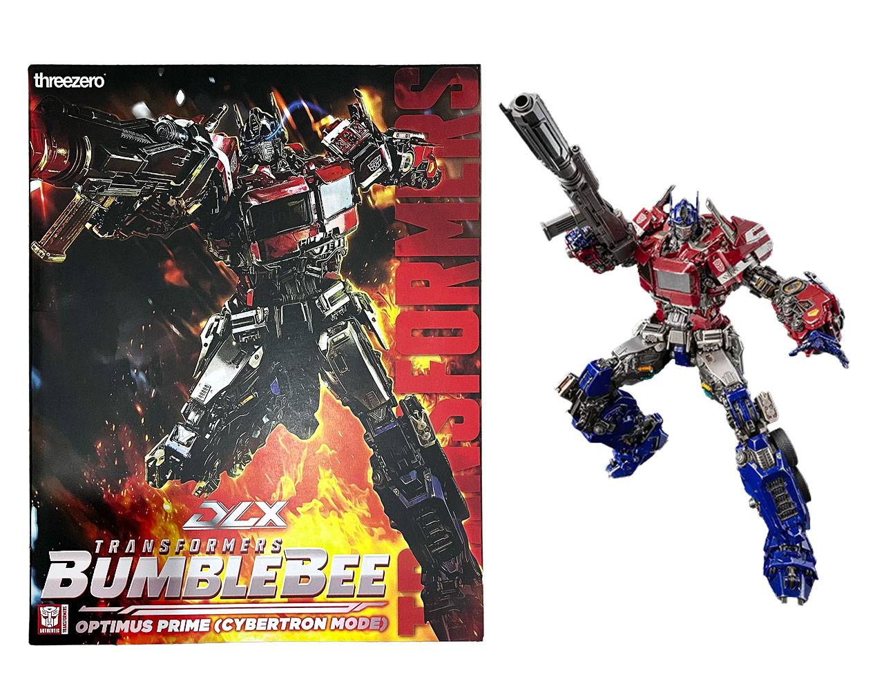 Optimus Prime Cybertron Mode - DLX Transformers Bumblebee - threezero 