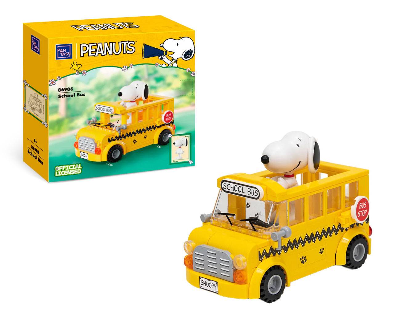 Snoopy School Bus (Set de Construcción 86906) - PANTASY Peanuts