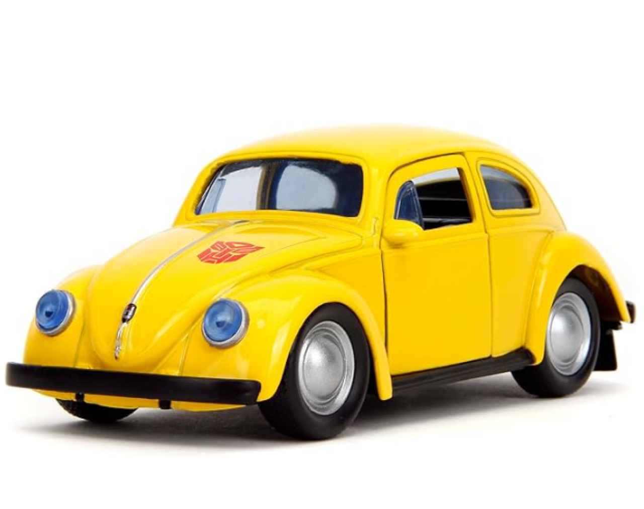 Bumblebee Volkswagen Beetle (amarillo) - Escala 1:32 - Transformers - Die-Cast Jada Toys