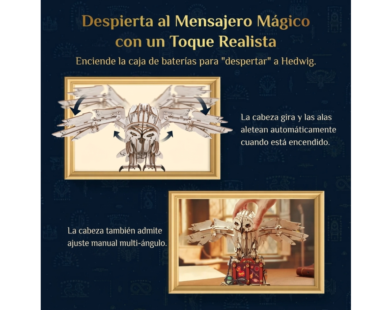 Hedwig (Set de Construcción con movimiento) - Harry Potter Puremind