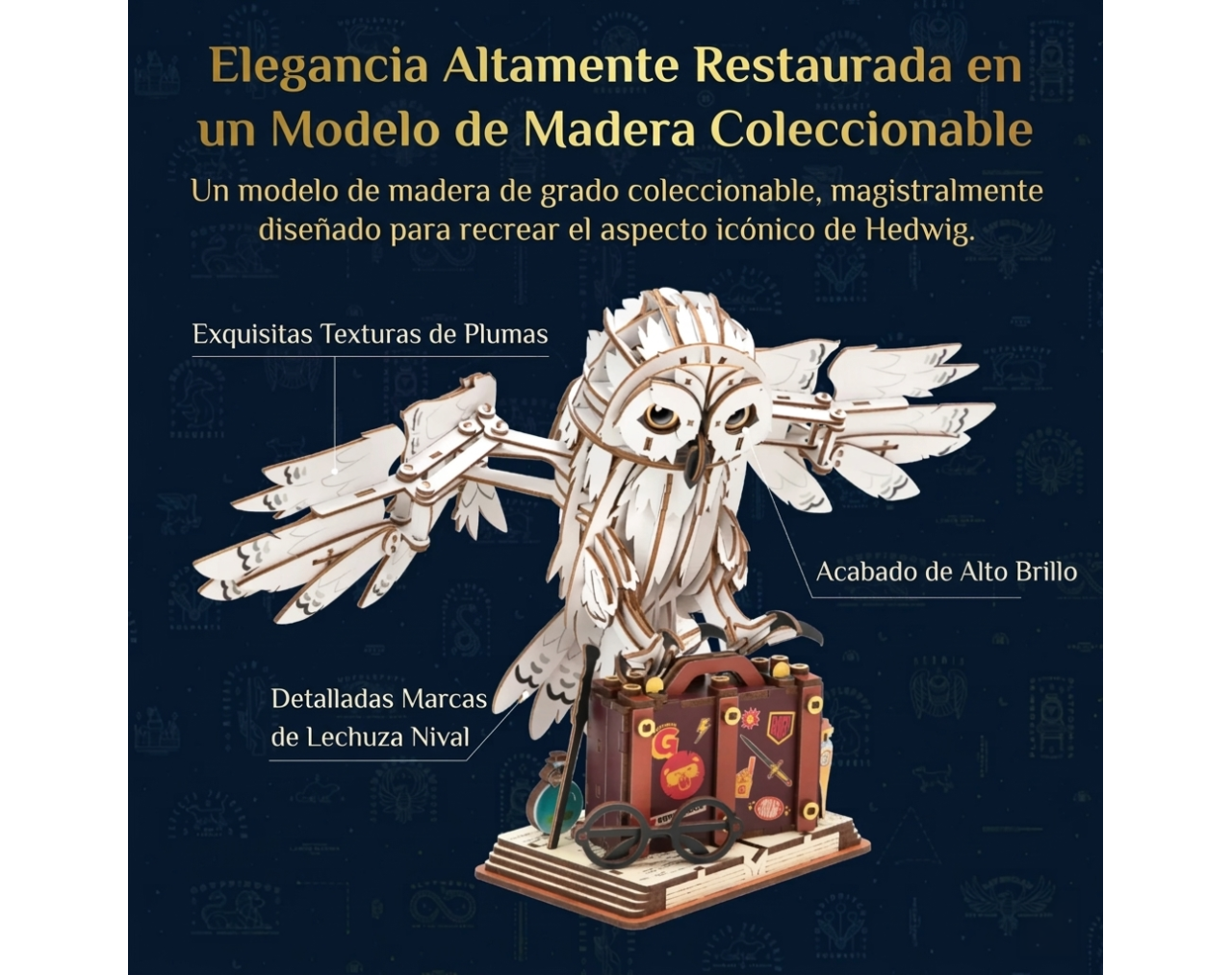 Hedwig (Set de Construcción con movimiento) - Harry Potter Puremind