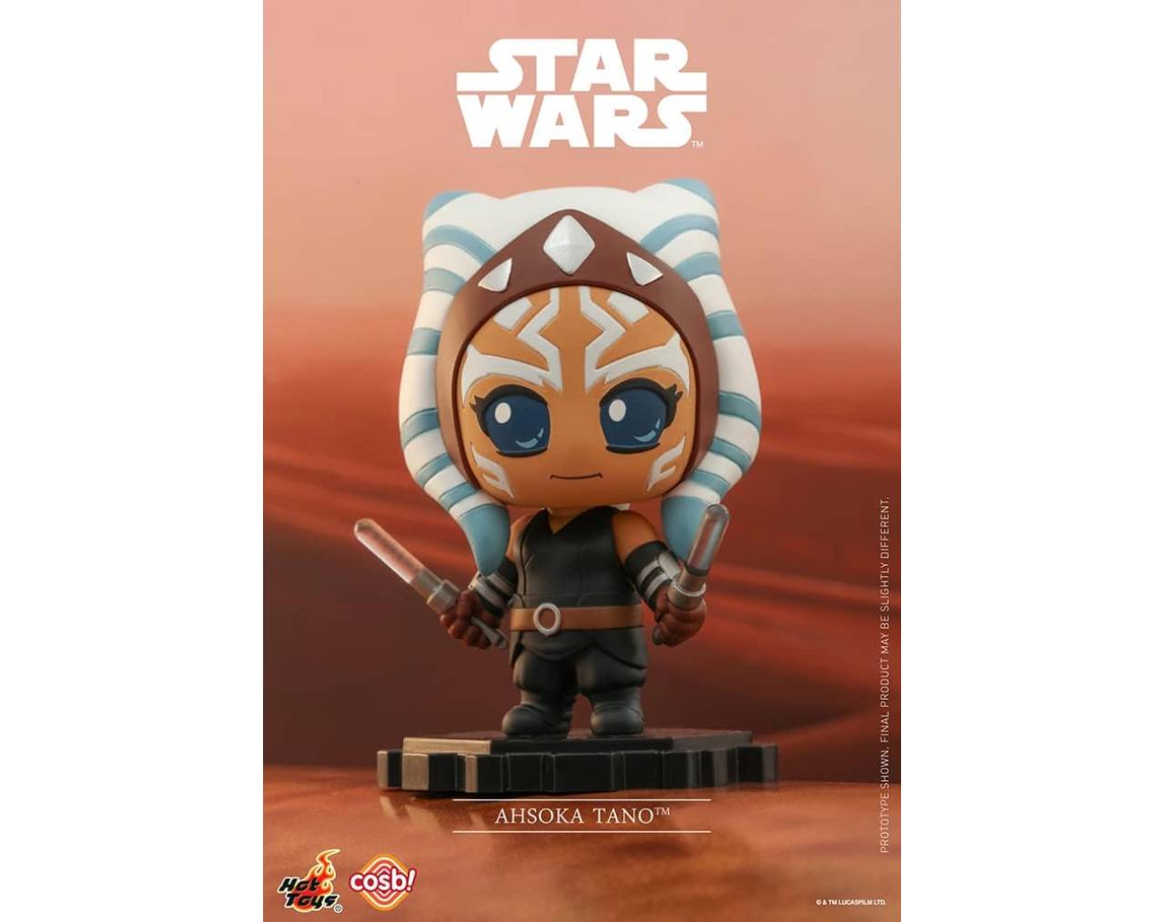 Ahsoka Tano - Star Wars Cosbi Bubble Head Hot Toys