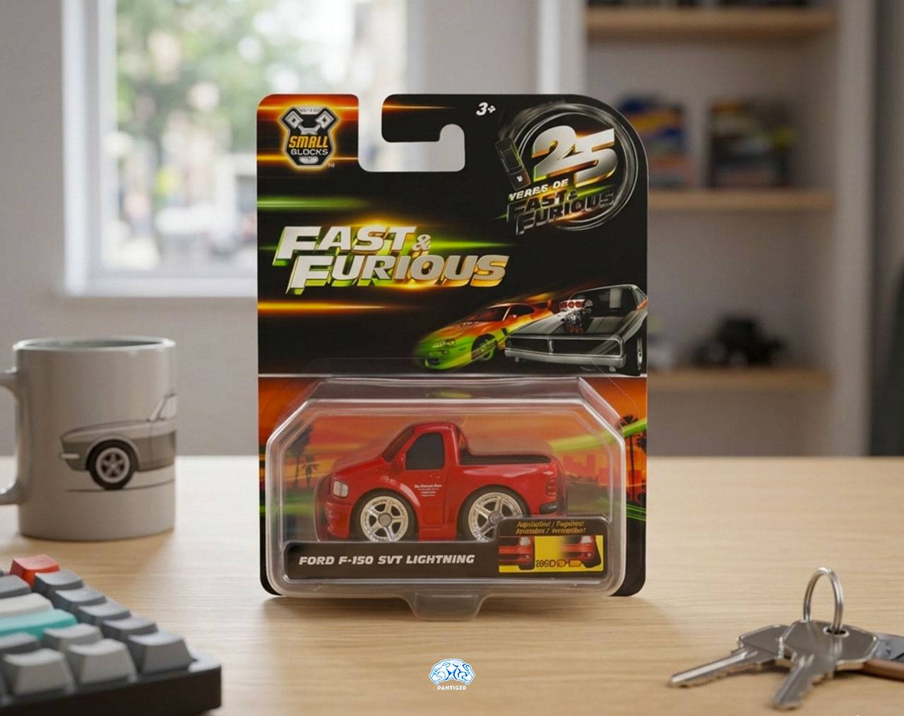 Brian's Ford F-150 SVT Lightning (Escala 1:43) - Fast & Furious - Small Blocks Jada Toys