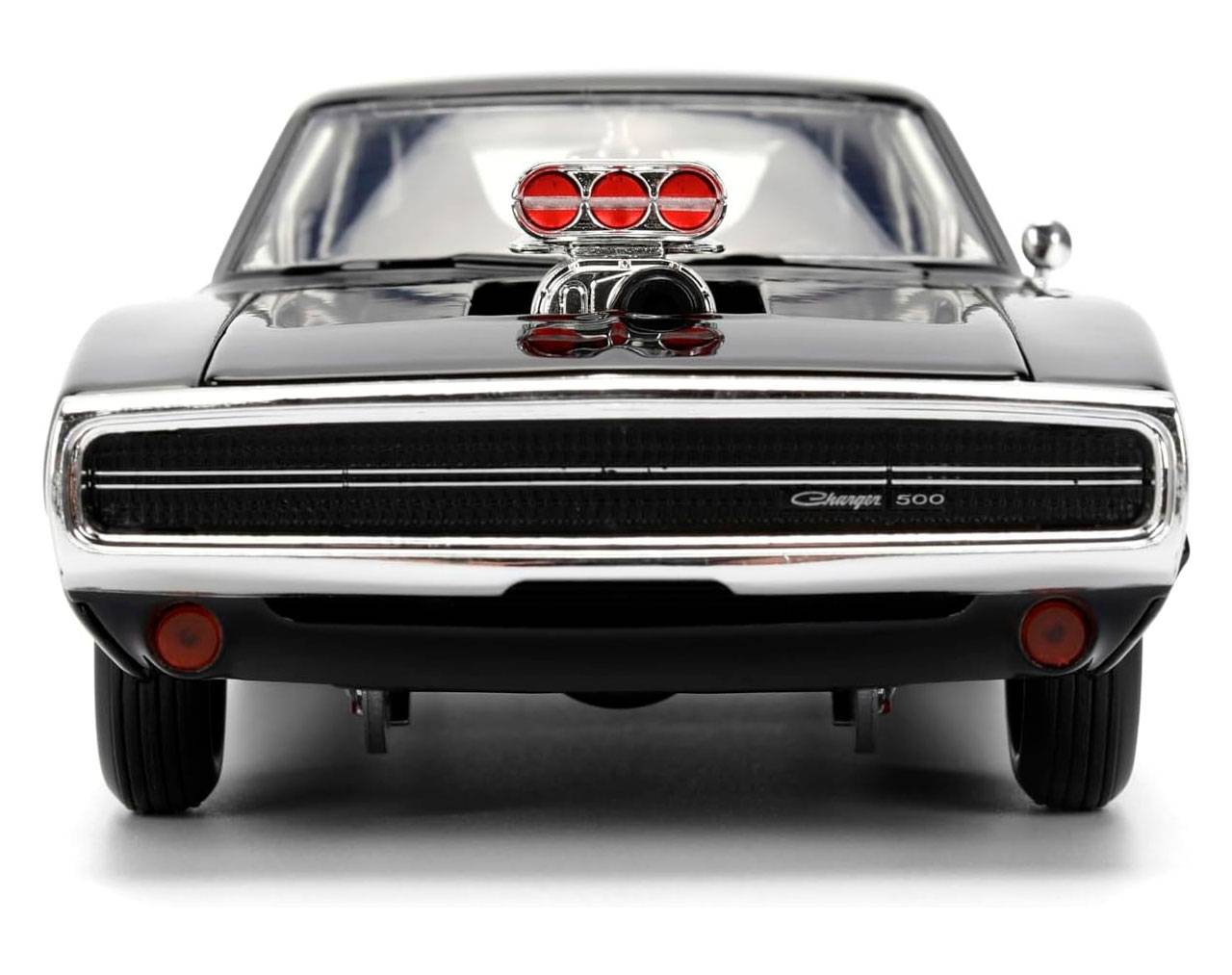 Dom's Dodge Charger R/T Escala 1:24 - Fast and Furious - Die-cast Jada Toys