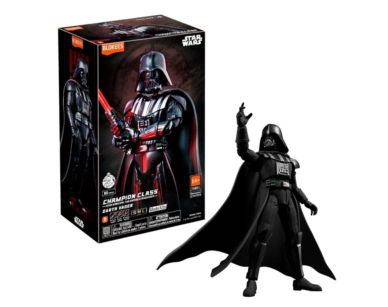 Darth Vader (75801) - Star Wars The Empire Strikes Back Champion Class - Blokees