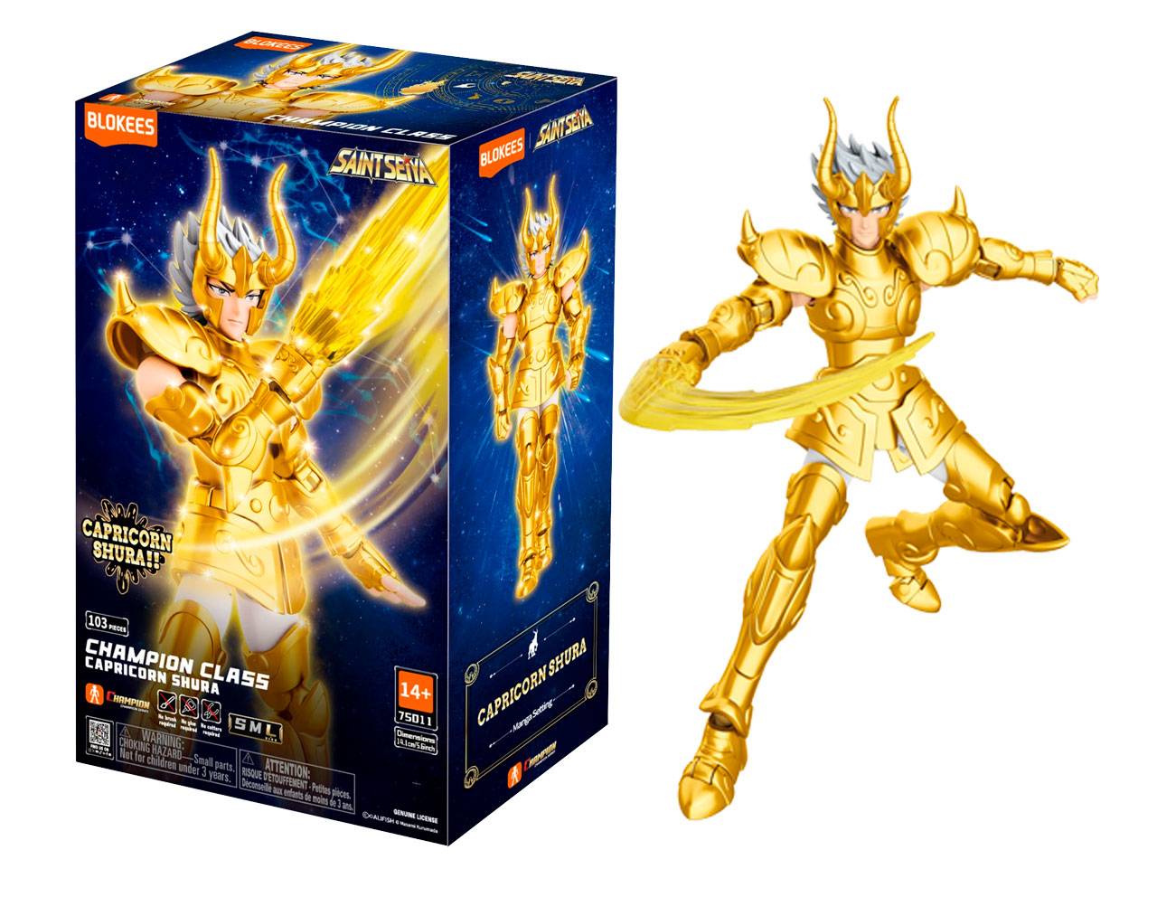 Capricorn Shura (750011) - Saint Seiya Champion Class - Blokees