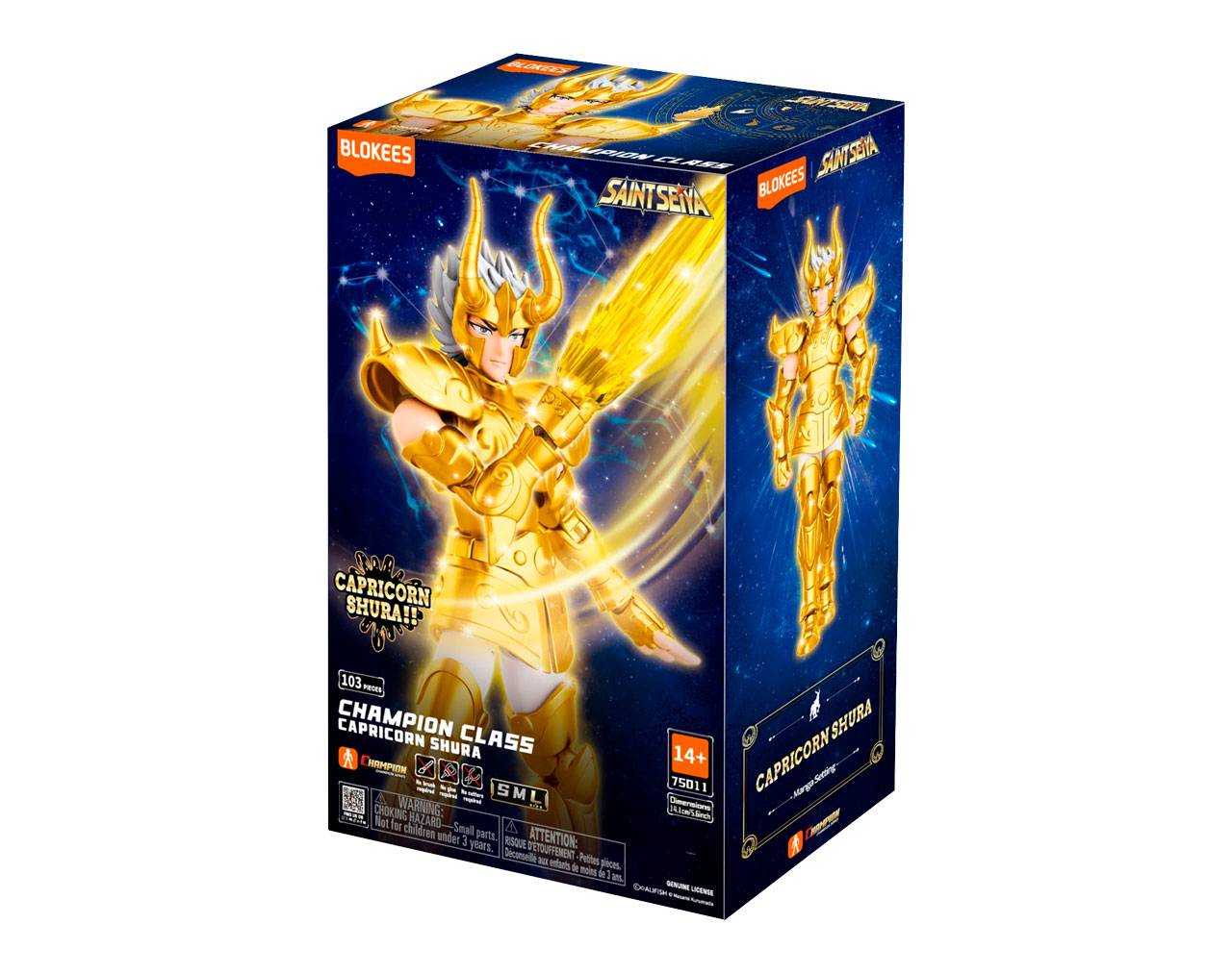 Capricorn Shura (750011) - Saint Seiya Champion Class - Blokees