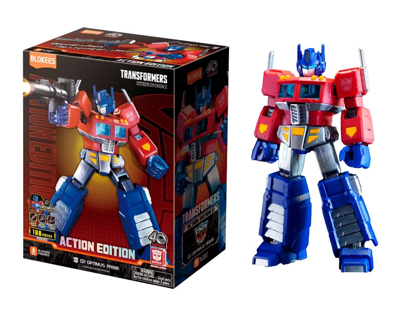 G1 Optimus Prime (71156) - Transformers Action Edition Blokees