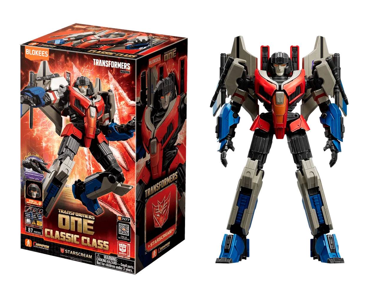 Starscream (71177) - Transformers One Classic Class Blokees