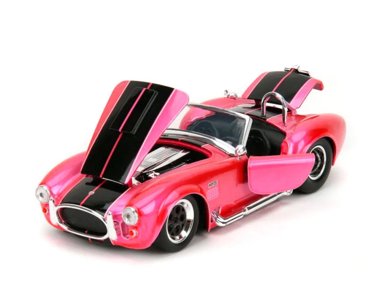 1965 Shelby Cobra 427 (Pink) Escala 1:24 - Pink Slips - Die-Cast Jada Toys