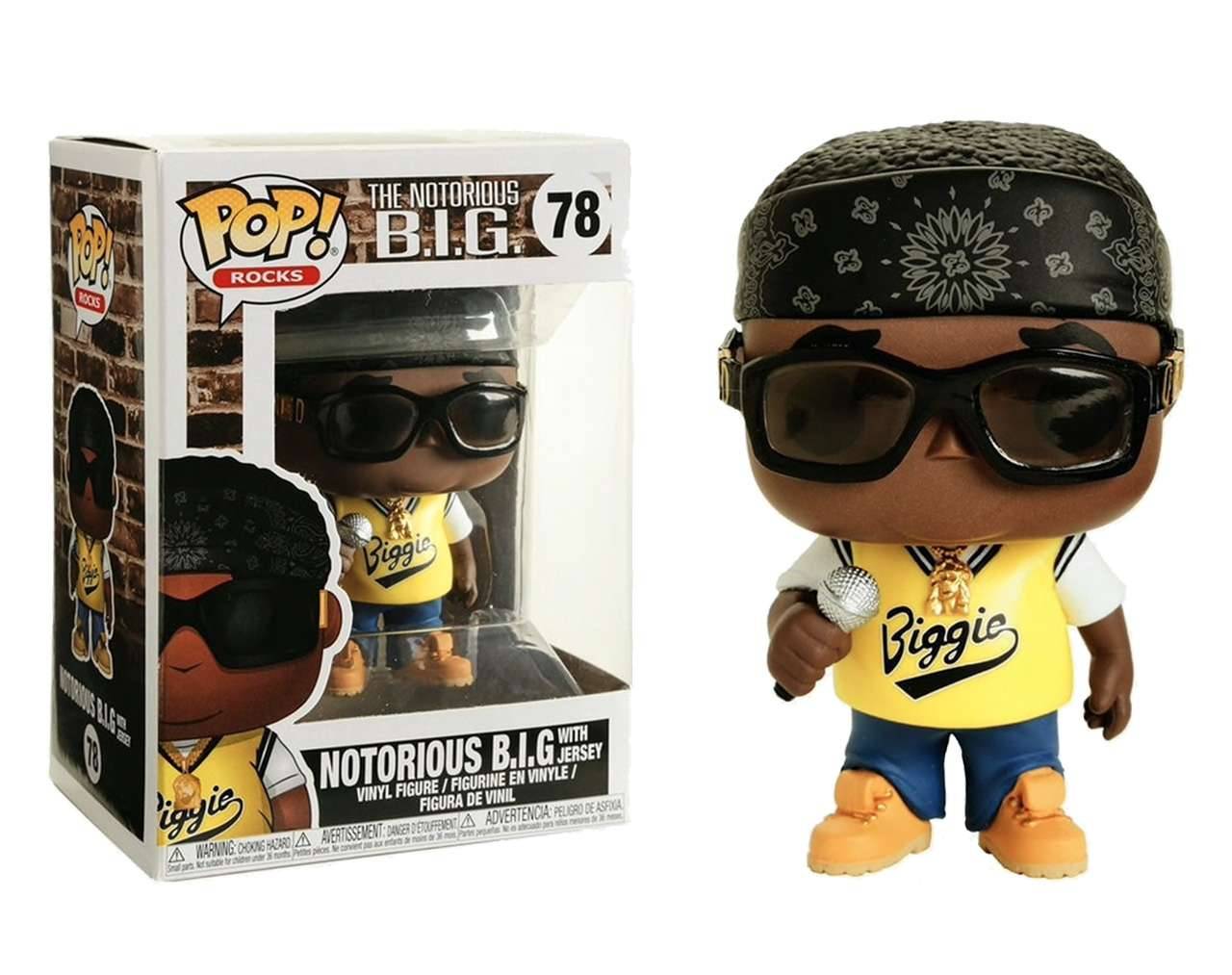Notorious Big (With Jersey) Pop! Vinyl
