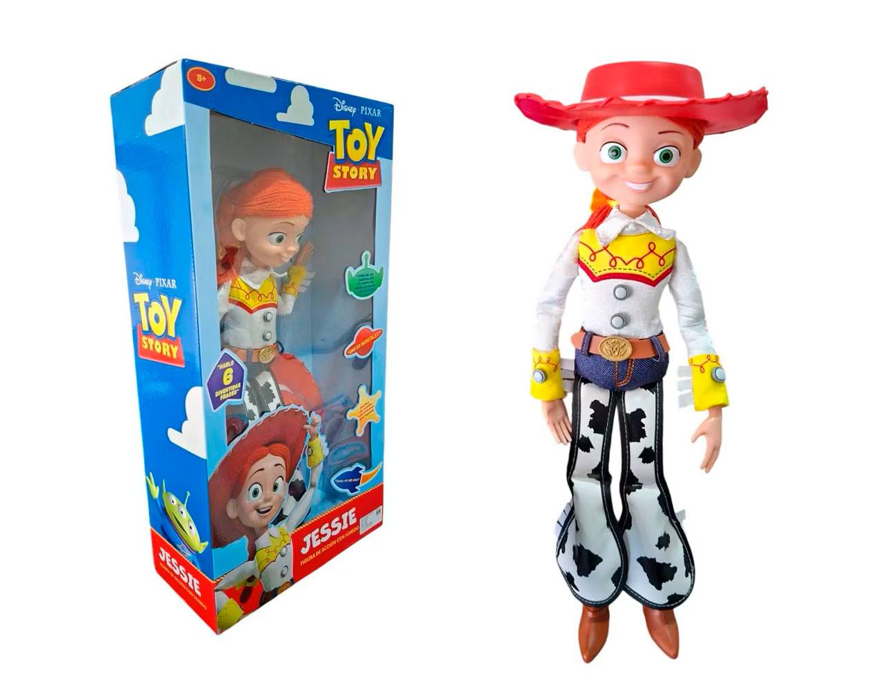 Jessie (Figura de acción con sonido) - Disney Pixar Toy Story - Toy Mark