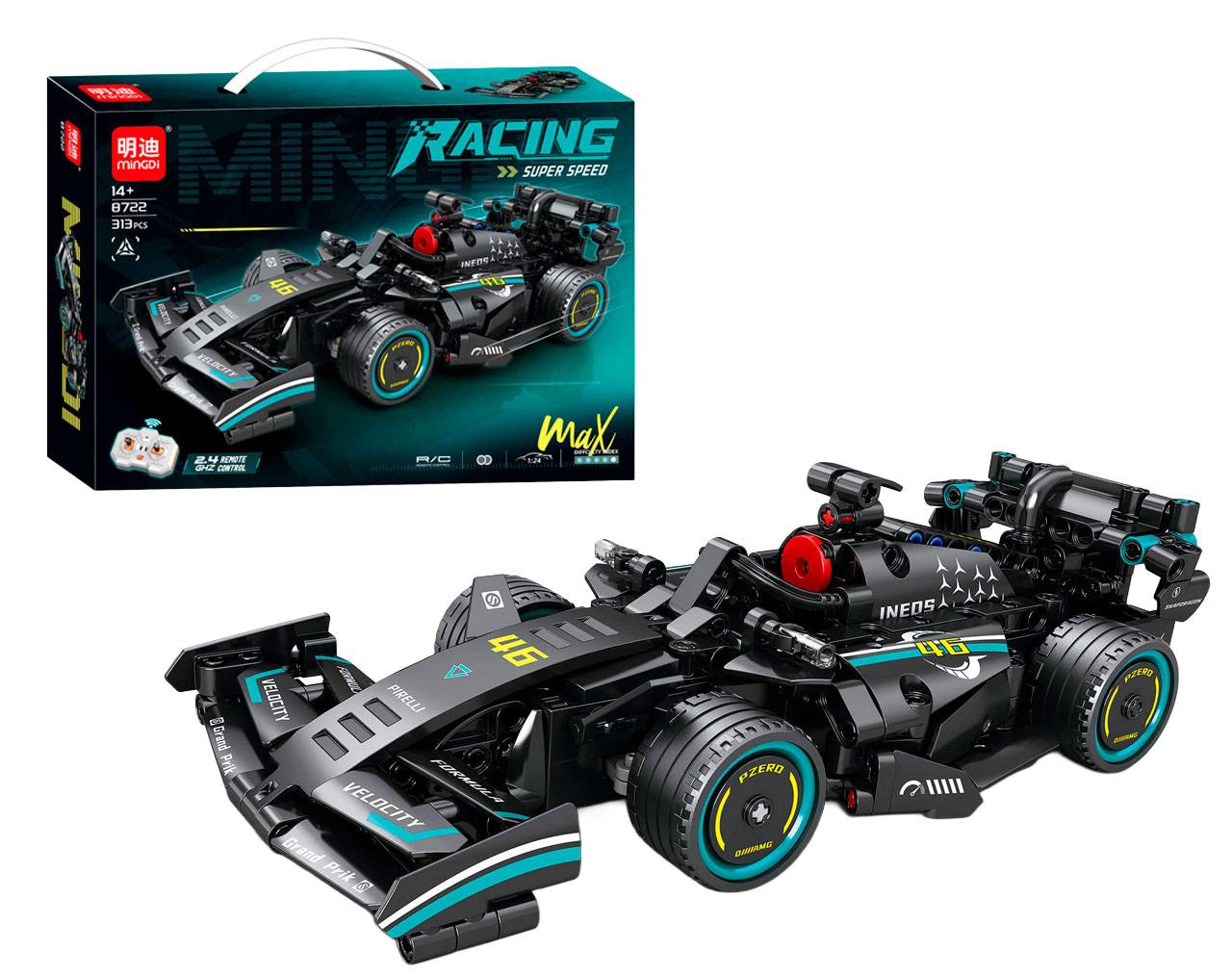Speed Racing (Radio Control) 8722 -Racing Super Speed - Model Kit MiNGDi