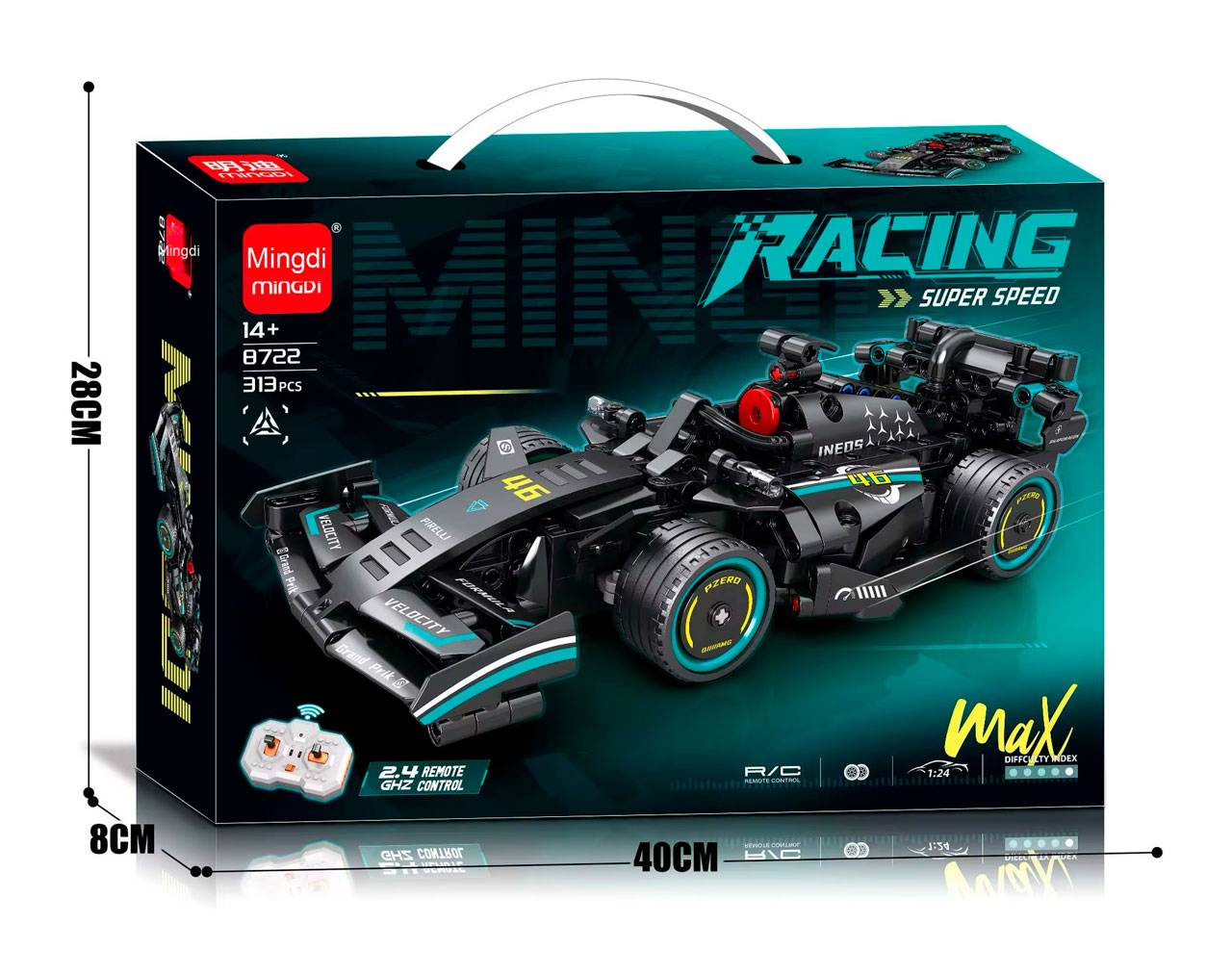 Speed Racing (Radio Control) 8722 -Racing Super Speed - Model Kit MiNGDi