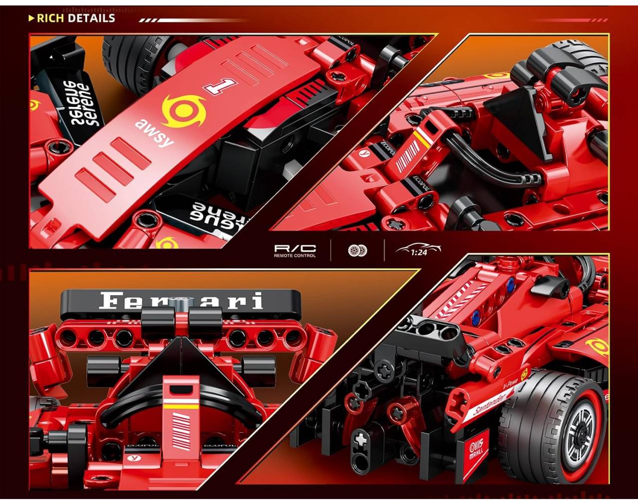 Speed Racing (Radio Control) 8723 - Racing Super Speed - Model Kit MiNGDi