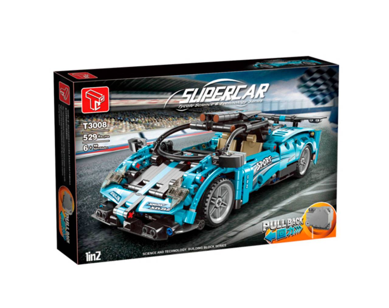 Supercar No. 48003 - Technique Racing Car JIQILE