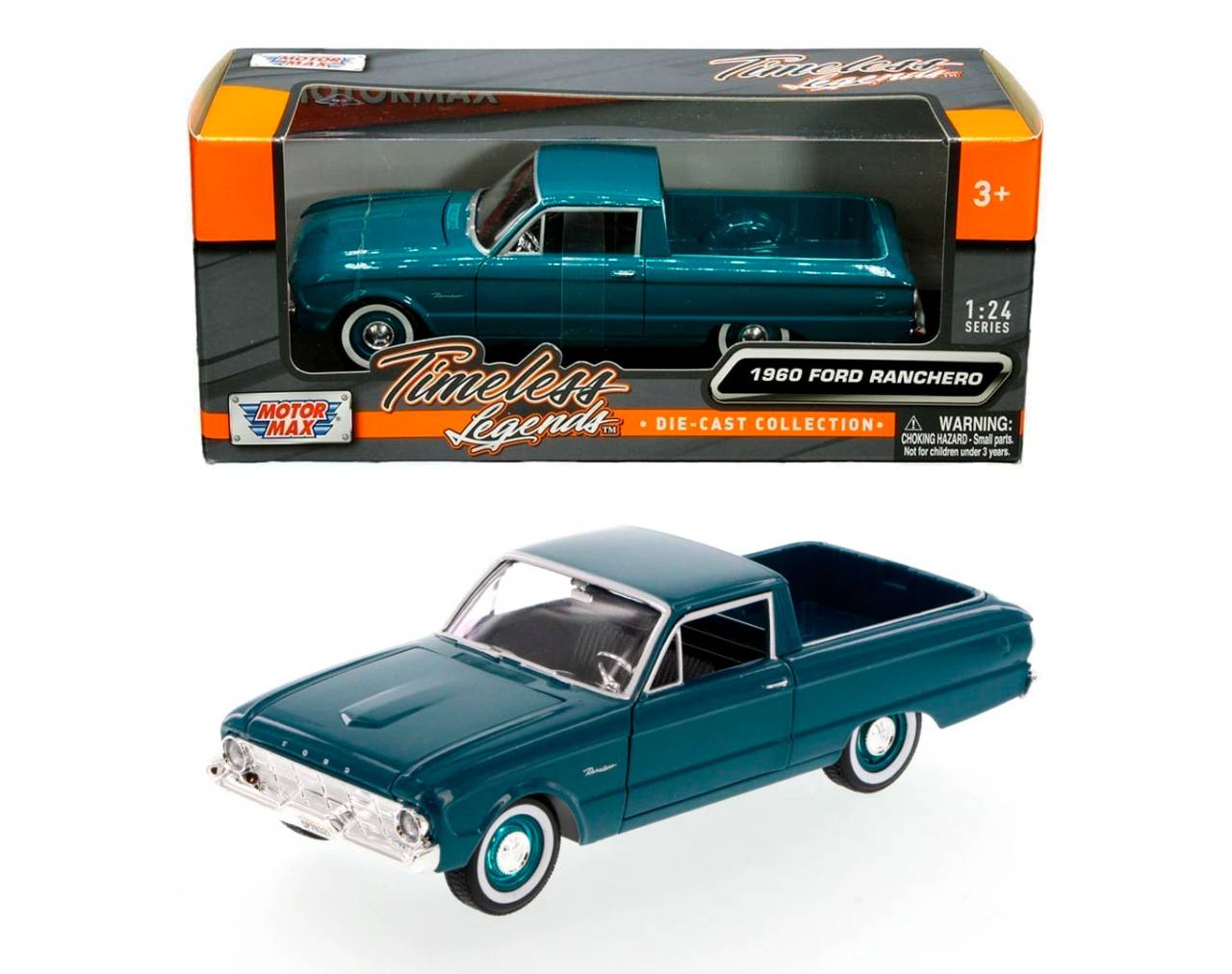 1960 Ford Ranchero (Escala 1:24) - Timeless Legends - Die-Cast Motor Max