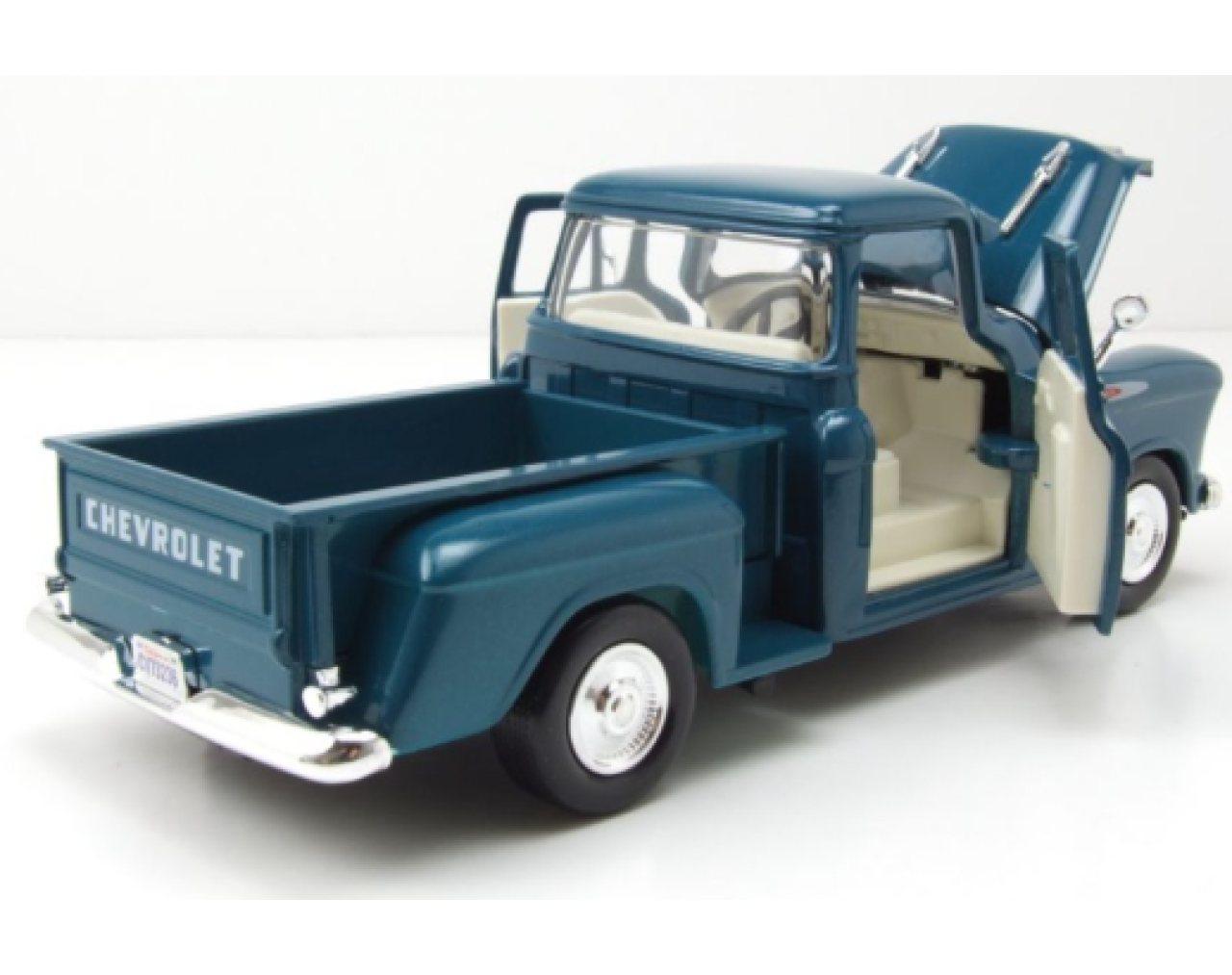 1957 Chevy 3100 Stepside (Escala 1:24) - Timeless Legends - Die-Cast Motor Max