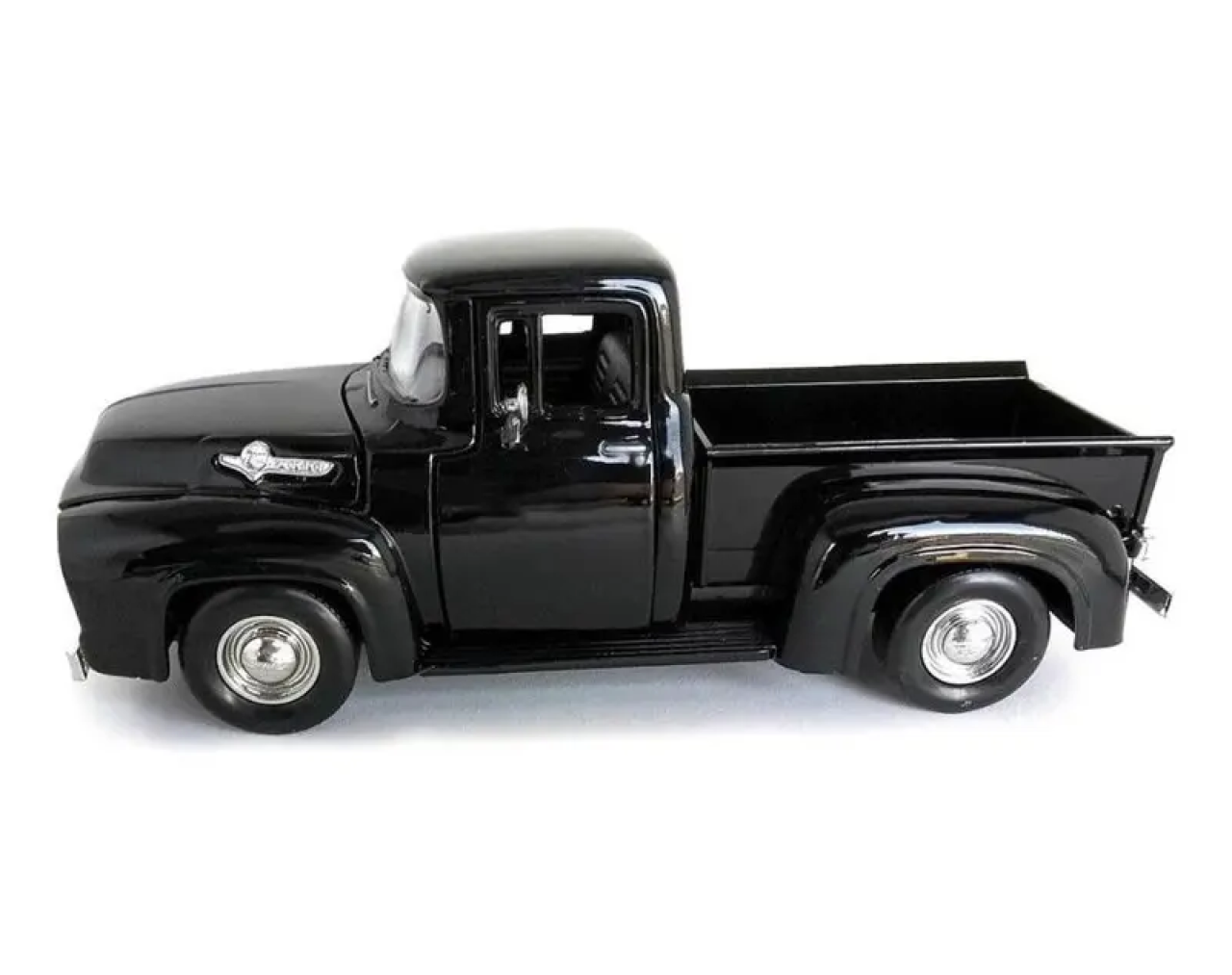 1956 Ford F-100 PickUp (BLACK) (Escala 1:24) - Timeless Legends - Die-Cast Motor Max