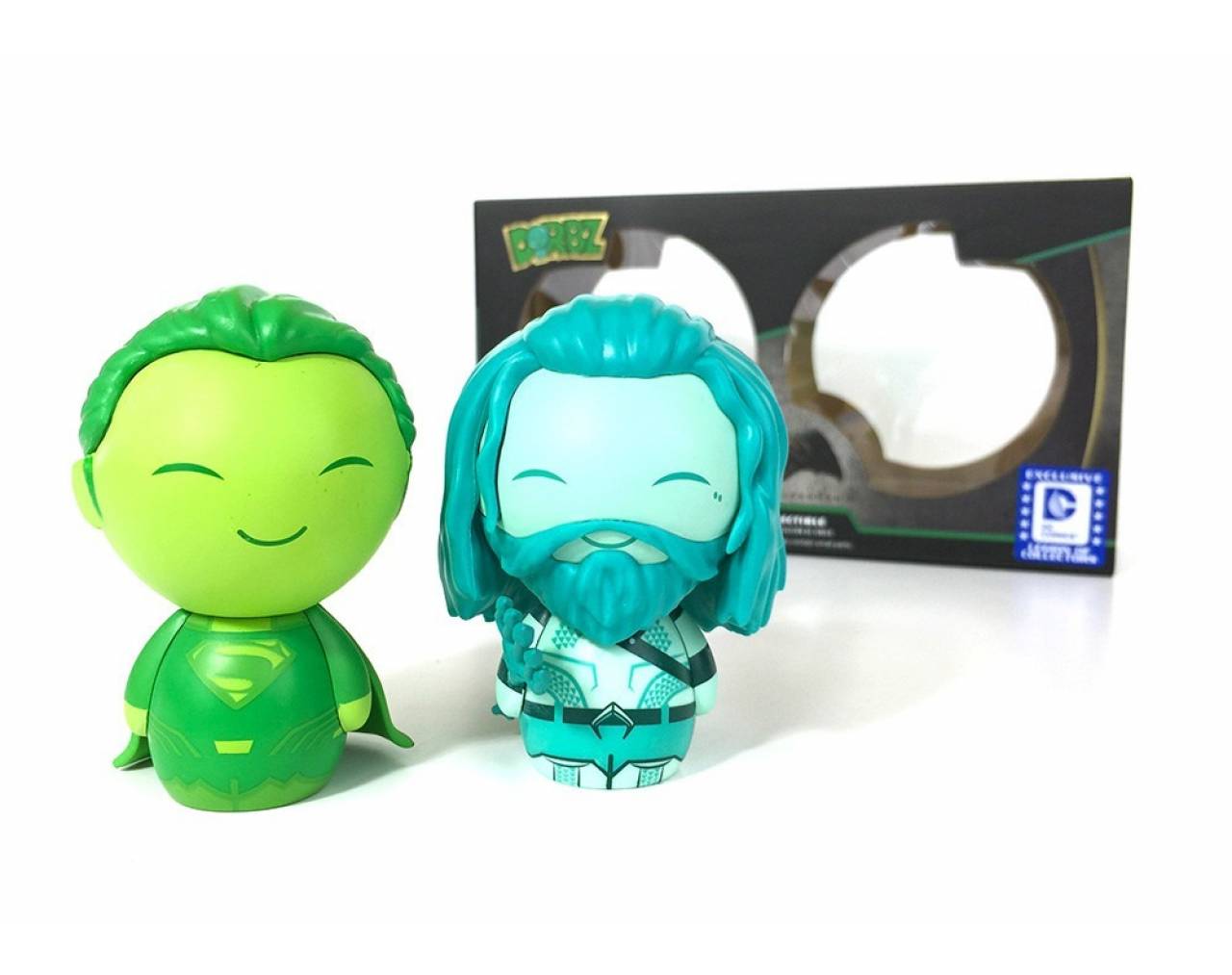 Batman vs Superman: Underwater Aquaman & Kryptonite Superman (Pack Exclusive) Dorbz