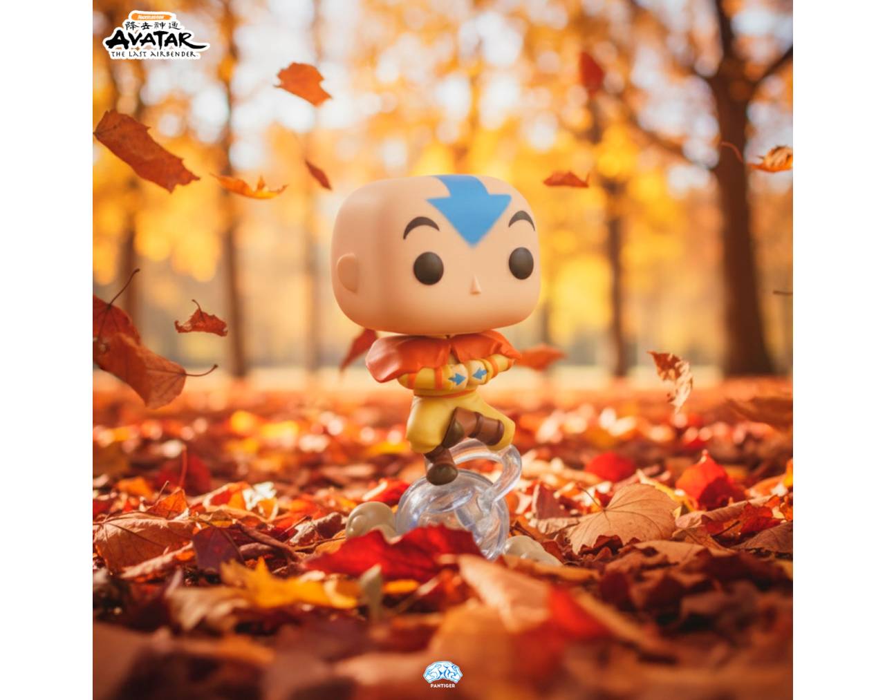 Aang on Airscooter - Avatar The Last Airbender Pop! Vinyl