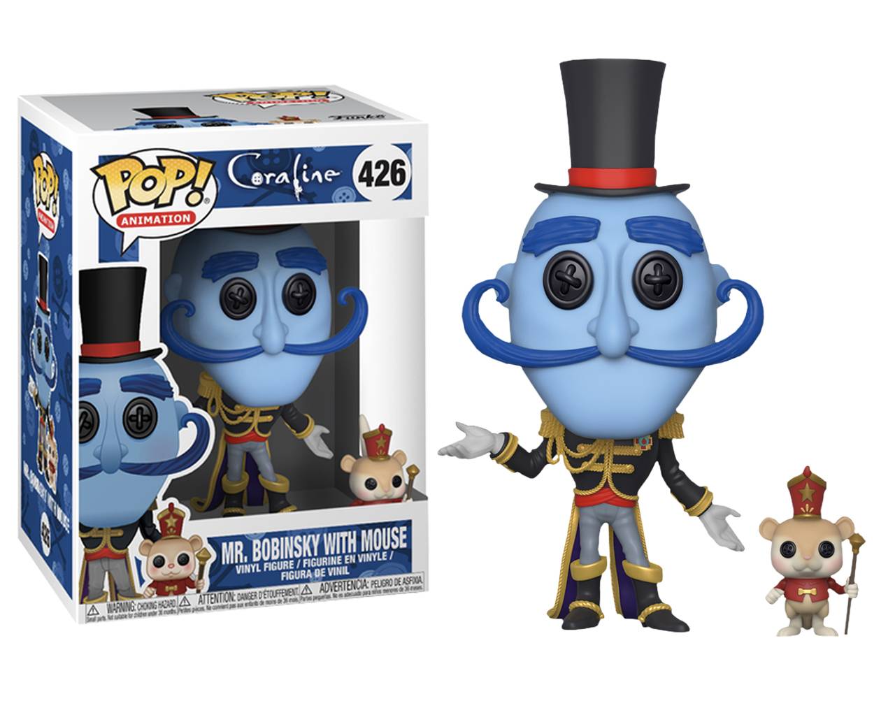 Mr. Bobinsky with Mouse Pop! Vinyl