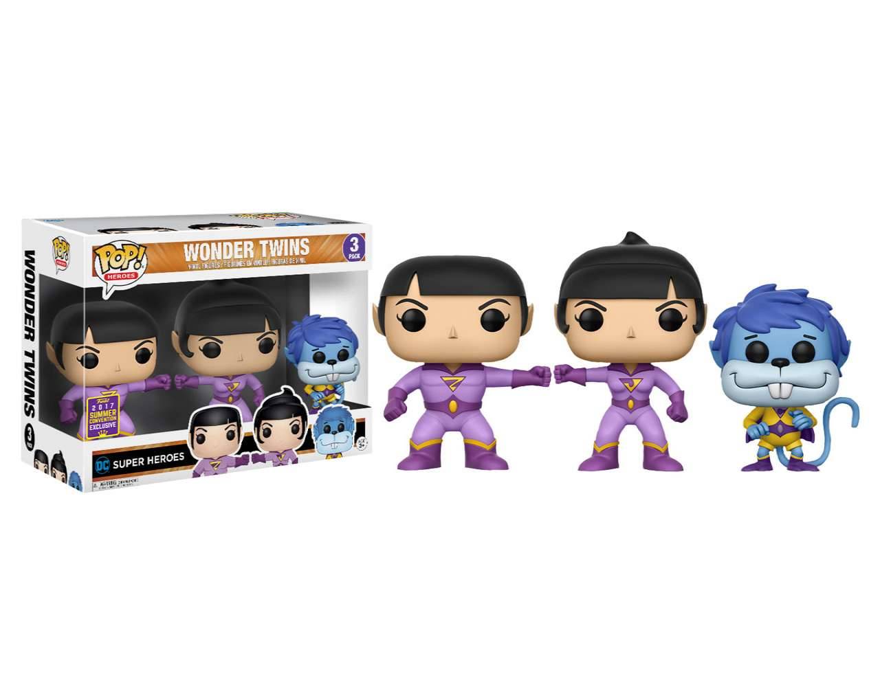 Wonder Twins Pack (SDCC 2017) POP! Vinyl