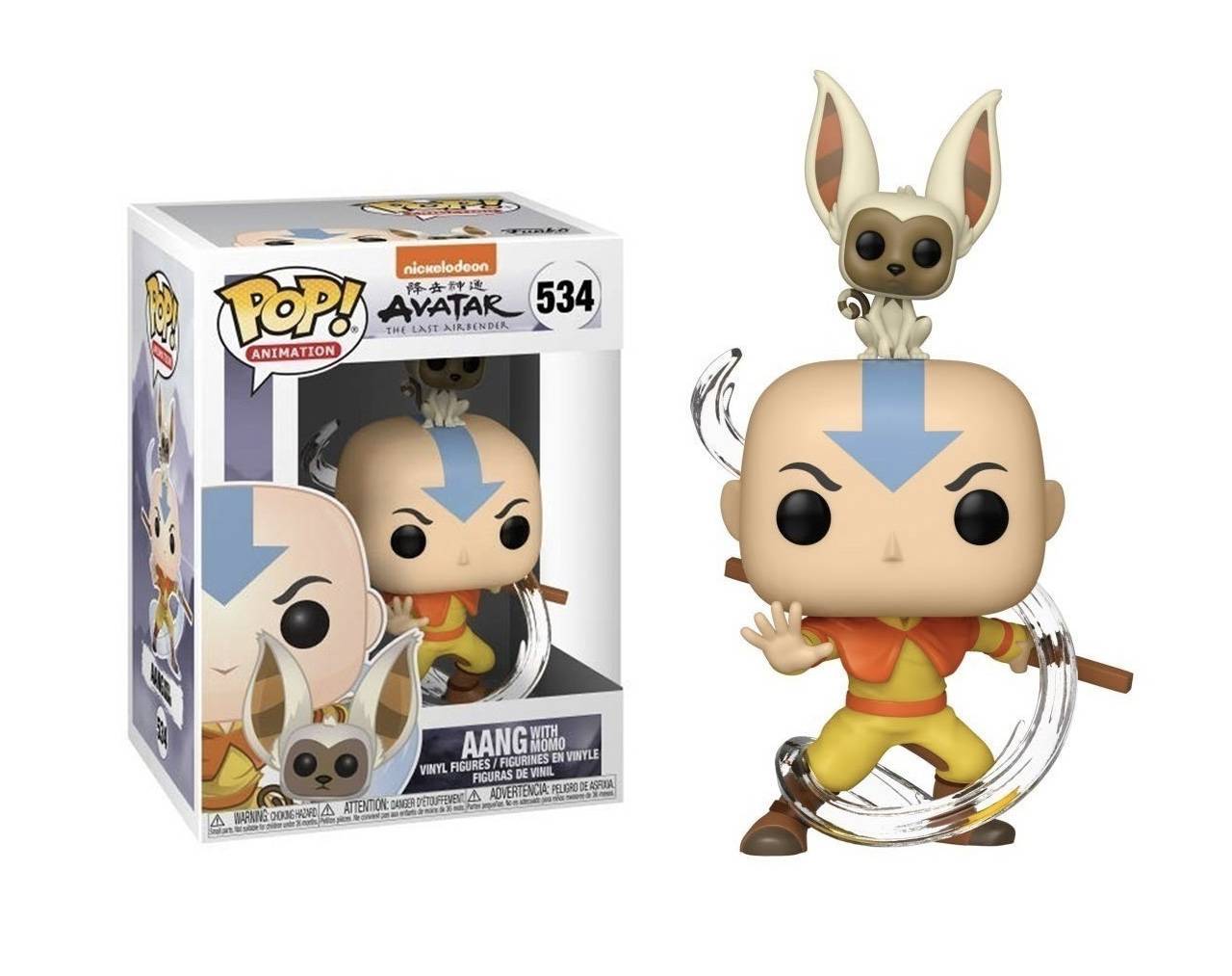 Aang with Momo - Avatar The Last Airbender Pop! Vinyl