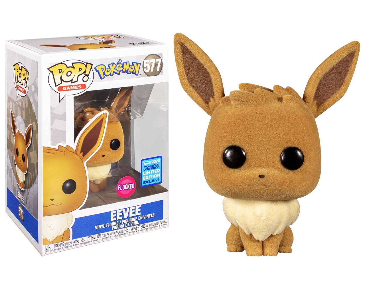 Eevee Flocked (Wondrous Convention) Pop! Vinyl