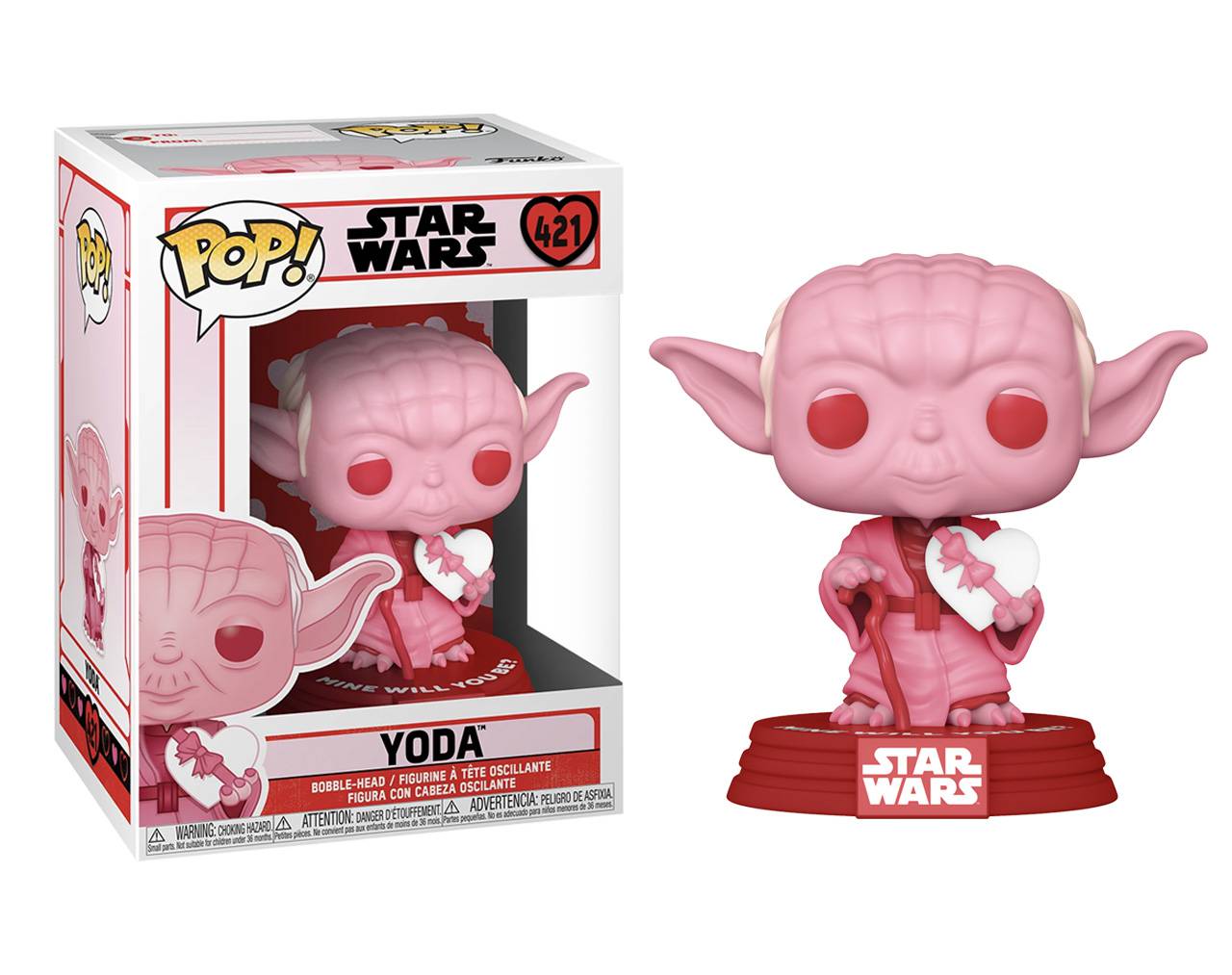 Yoda (San Valentín) Pop! Vinyl