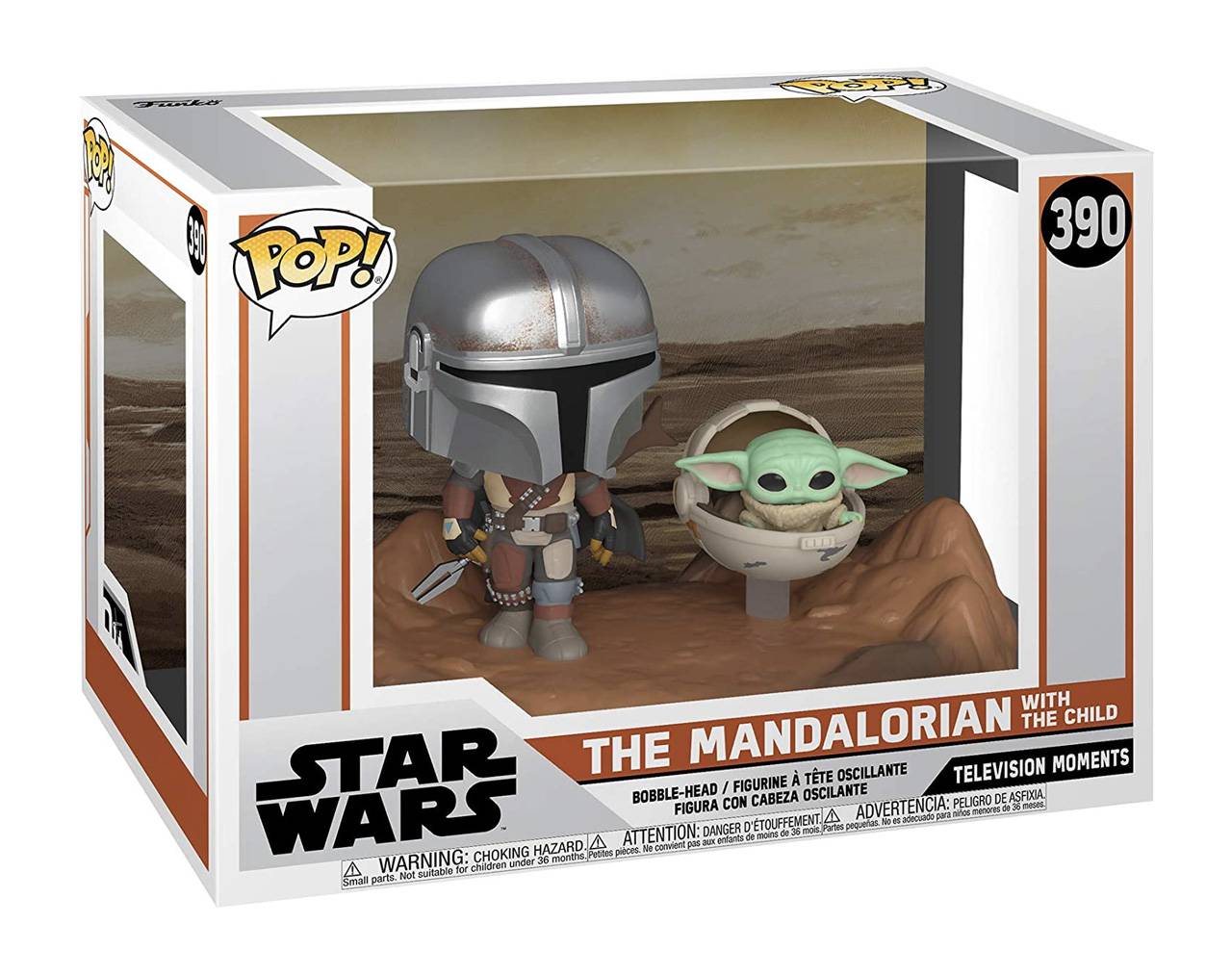 The Mandalorian with The Child (Funko Moment)