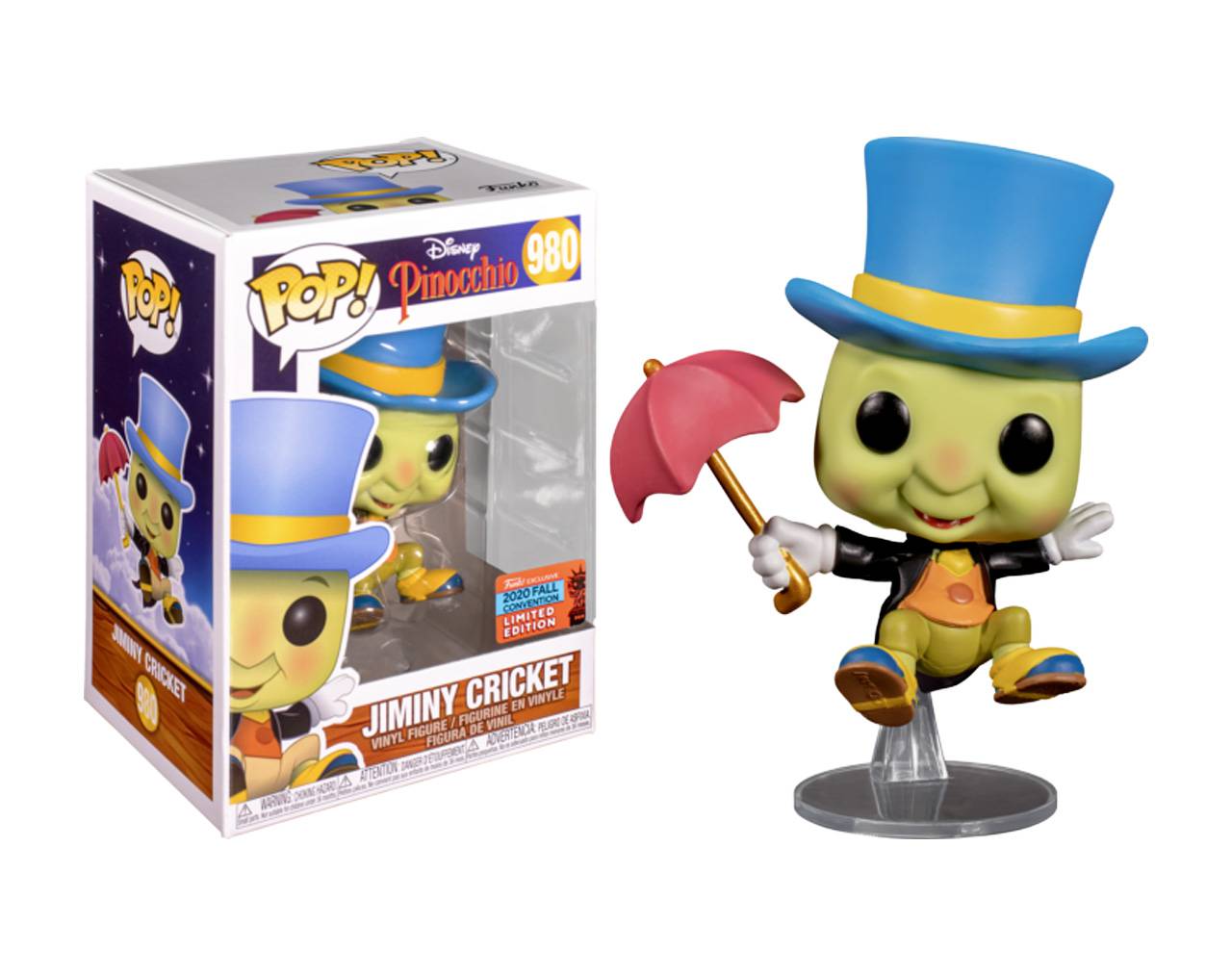 Jiminy the Cricket (NYCC 2020) Pop! Vinyl