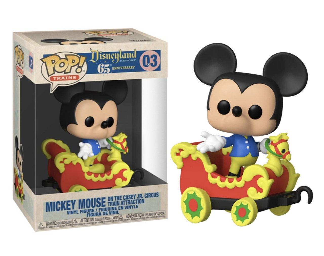 Mickey Mouse on the Casey Jr. Circus Train Attraction Pop! Vinyl