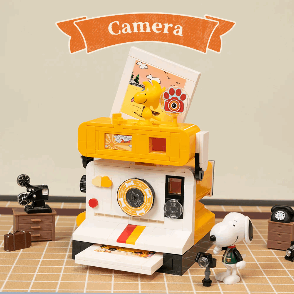 Snoopy Camera (Set de Construcción 86915) - Pantasy Peanuts