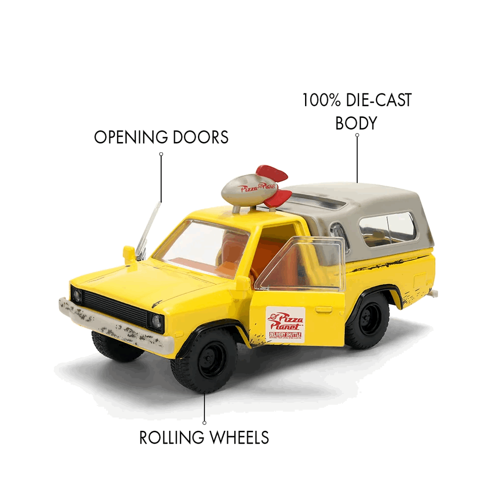 Pizza Planet Truck Escala 1:32 - Disney Pixar Toy Story - Die-Cast Jada Toys