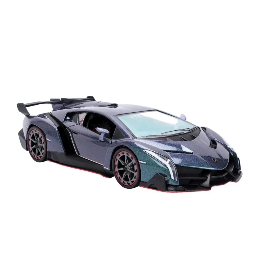 Lamborghini Veneno (Chamaleon Purple) Escala 1:24 - Pink Slips - Die-Cast Jada Toys