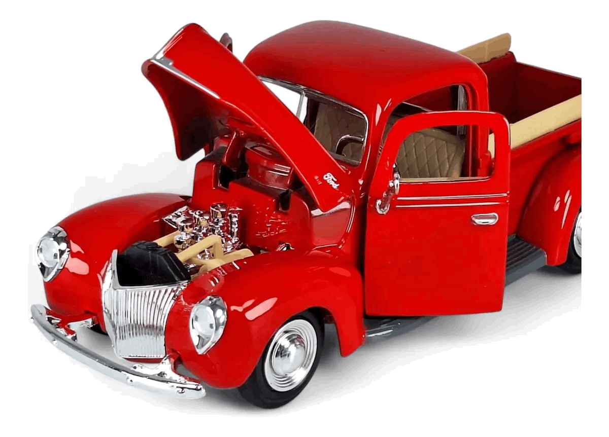 1940 Ford Pickup (Escala 1:24) - Timeless Legends Die-Cast MotorMax