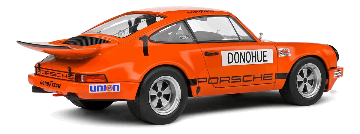 Porsche 911 RS 3.0 IRON Daytona DONOHUE (1974) Escala 1:18 - Die-Cast Solido